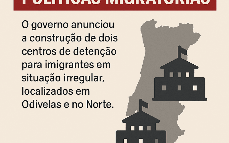 Portugal endurece políticas migratórias: novos centros de detenção para imigrantes irregulares