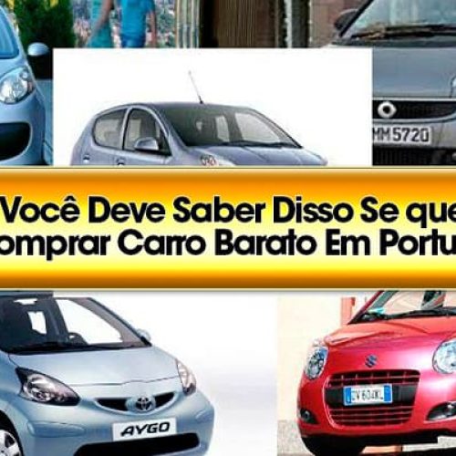 Como Comprar um Carro Barato em Portugal: Dicas para Brasileiros Recém-Chegados

Chegar a um novo país pode ser uma experiência emocionante, mas também desafiadora. Se você, assim como eu, desembarcou em Portugal e está em busca de um carro econômico e em bom estado, este guia é para você.